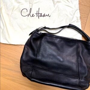 Large Cole Haan carry-all bag. All leather. Great condition.